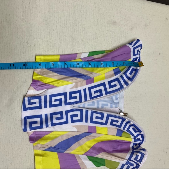 Akira S Evolve Front Slit Midi Skirt & Deep V Corset Top set - Picture 9 of 13